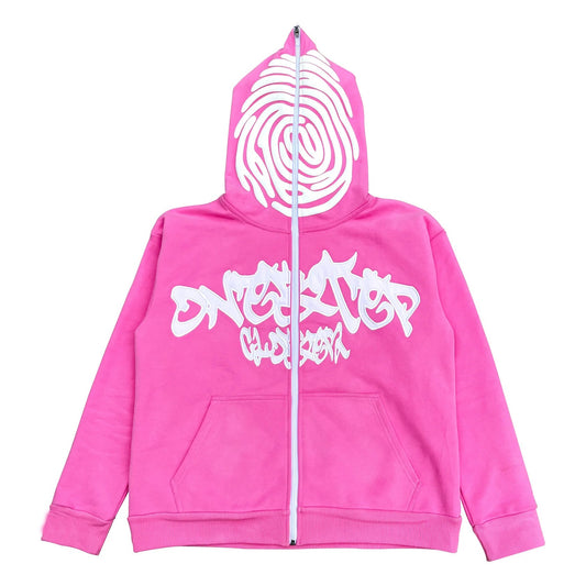New European and American trendy brand hoodie with letter printed trendy jacket