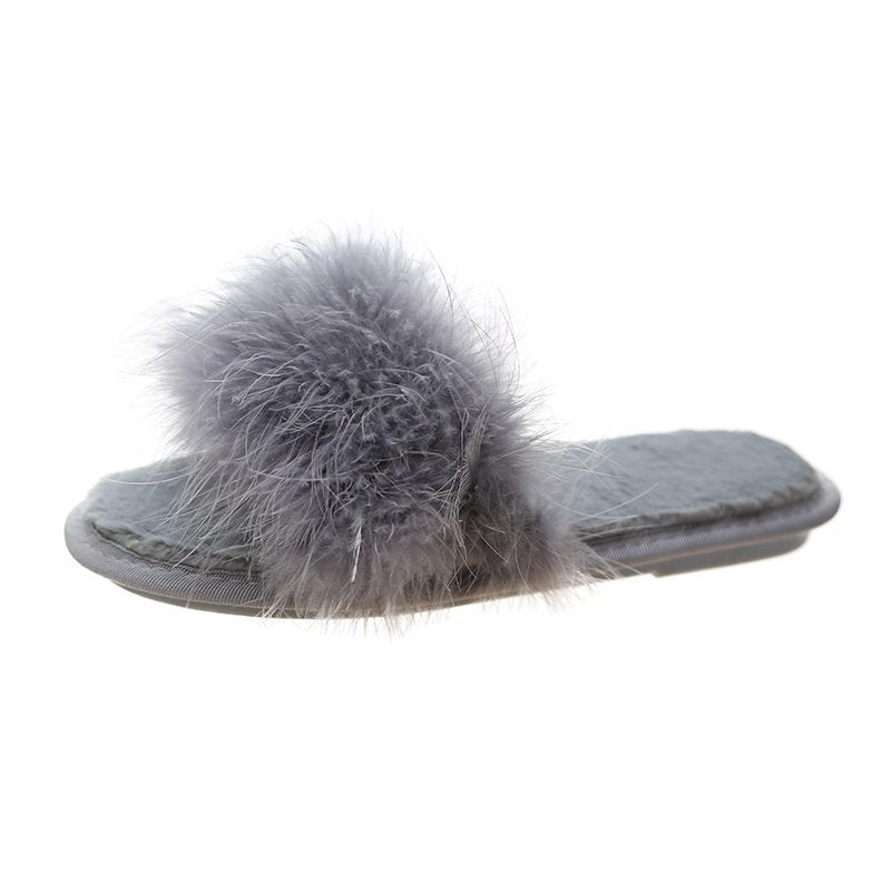 Fashion Casual Outdoor Furry Sandals For Women